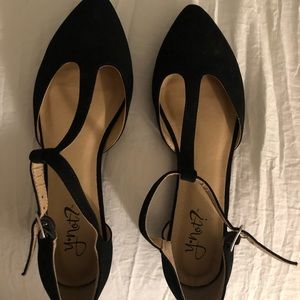 Black flats